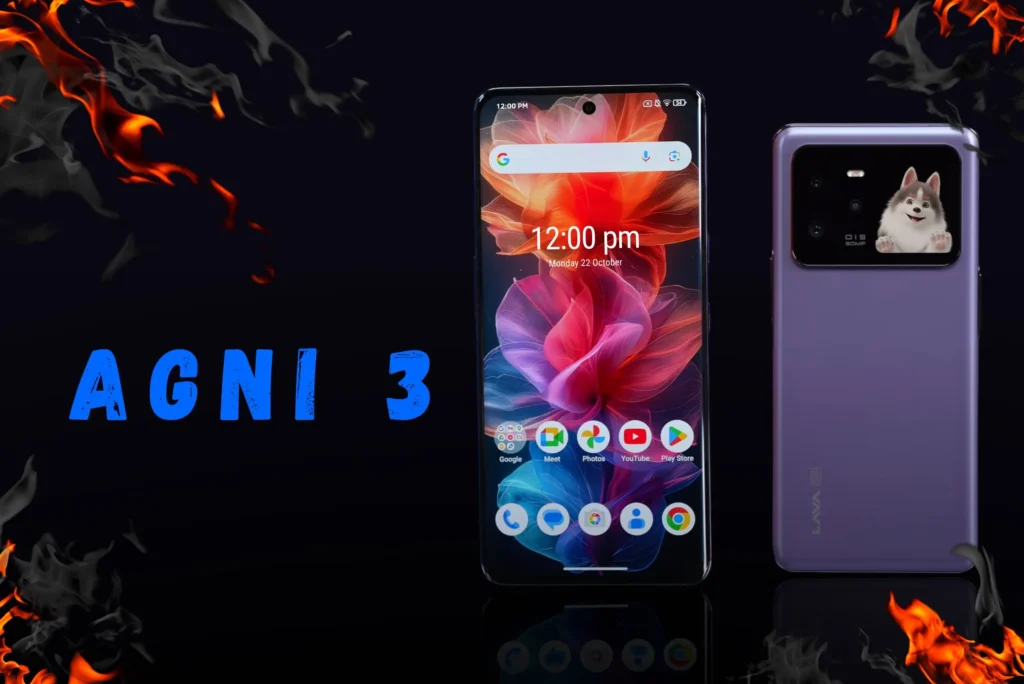 This is the Lava Agni 3 Front and back image that is uploaded on Reviewmygadget