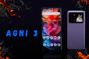 This is the Lava Agni 3 Front and back image that is uploaded on Reviewmygadget